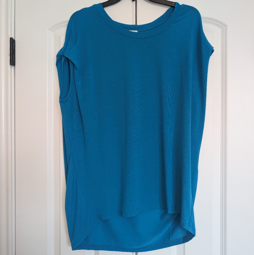 Oversized short sleeve tunic